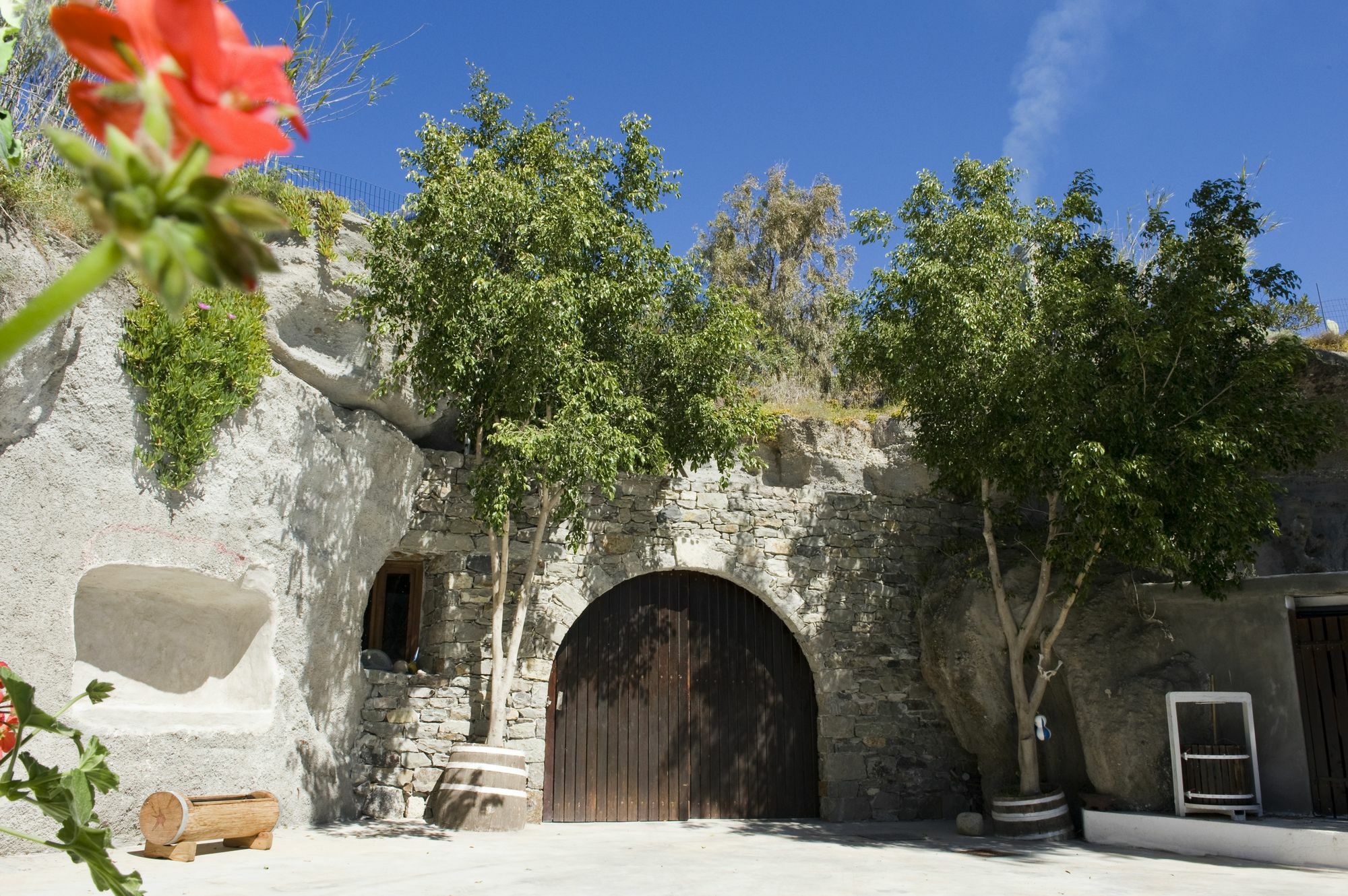 Penzion Kostantakis Winery Estate Pollonia Exteriér fotografie